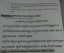 Kunci jawaban lks bahasa jawa kelas 4 sd semester 2. Jawaban Bahasa Jawa Kelas 7 Hal 108 Brainly Co Id