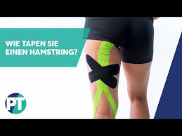 Gracilis und semitendinosus ist diese ein teil einer gemeinsamen sehne. Hamstringverletzung Medical Taping Physiotape
