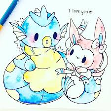 Instagram Photo By T Jul 29 2016 At 2 38pm Utc Cute Dragon Drawing Cute Kawaii Animals Pokemon Drawings