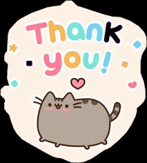 Benedict cumberbatch came to you with thanks. Download Thank You Sticker Challenge On Pusheen Saying Thank You Gif Png Image With No Background Pngkey Com