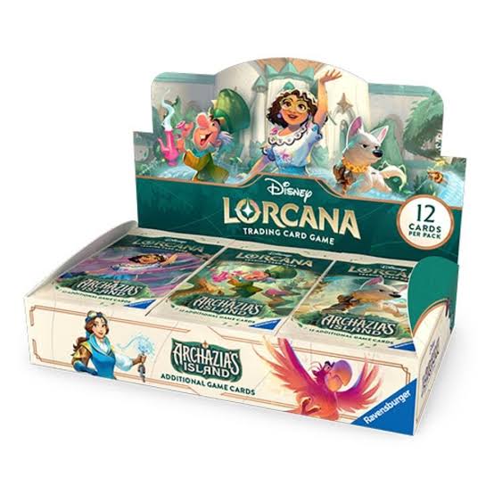 Disney Lorcana Archazia’s Island Booster Box Sealed Case – Set 7 English