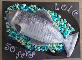 Mes Creations Patissieres Gateau Pour Un Pecheur Gateau Patissiere Gateau Anniversaire