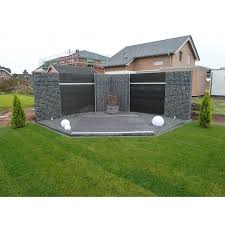 Wpc Gartenzaun Set In Anthrazit 180cm Lang Gartenzaun Fechten Wpc Zaun