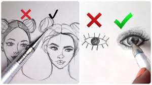 Men and women have unique physical particularities that you need to understand and study in order to sketch realistic postures and characters. How To Draw People Face 1 How To Draw Easy Step By Step Eyes Hair Mouth Nose Art Drawing Tutorial Youtube