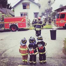 Never Too Young To Start Shared By Lion Firefighter Volunteer Firefighter Firefighter Love
