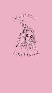 Billie Eilish Don T Smile At Me In 2020 Pink Lyrics Billie Eilish Billie