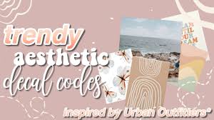 Decals ~ roblox bloxburg aesthetic decals for bloxburg! Roblox Welcome To Bloxburg Trendy Aesthetic Decal Codes Youtube