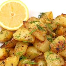Lemon Roasted Potatoes Recipe Lemon Roasted Potatoes Greek Recipes Recipes