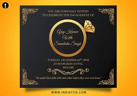 Find & download the most popular wedding card psd on freepik free for commercial use high quality images made for creative projects. Free Engagement Invitation Templates Psd Ai Indiater