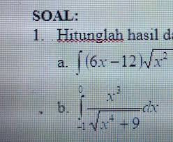 Y = x+ 1 y = x + 1, x = 0 x = 0 , x = 2 x = 2, dan sumbu x x diputar mengelilingi sumbu x x sejauh 360 ∘. Bantu Jawab Yang Bagian B Dong Yang Hobi Matematika Atau Kalkulus Bisa Bantu Saya Brainly Co Id