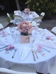 Pinterest email send text message print. Rustic Baby Girl Baptism Table Decoration Ideas Novocom Top