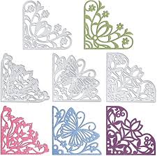 Get it as soon as mon, may 17. Amazon Com Globleland 4pcs Metal Corner Lace Cutting Dies Lace Pocket Cutting Dies Stencils For Diy Scrapbooking Album Decorative Wedding Invitation Paper Dies Card Making Matte Platinum Everything Else