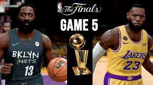 A potential nba finals preview had a preseason feel with so many top names unavailable. Nets Vs Lakers Game 5 Nba Finals 2021 Nba 2k21 Youtube