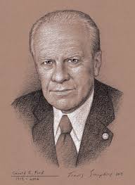 Travis Simpkins: Gerald R. Ford, 33°. 38th President of the United States.  Freemason. by Travis Simpkins