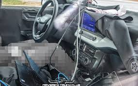 The interior was designed for function, purpose and ease of cleaning. Spied Ford Maverick Interior First Look Mavericktruckclub Com 2022 Ford Maverick Pickup Forum News Info