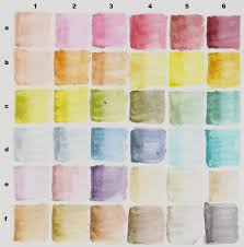Tim Holtz Distress Marker Color Charts Dry And Wet Life