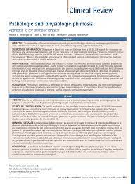 Pdf Pathologic And Physiologic Phimosis Approach To The Phimotic Foreskin
