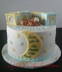 Baby Shower Cake Love You To The Moon And Back Moon Baby Shower Baby Shower Cupcakes For Boy Baby Shower