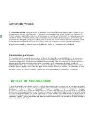 Avantajele retelelor de socializare:pe langa avantajul folosirii nelimitate a jocurilor online, clipurilor muzicale si a informatiilor de ultima ora din diferite. Referat Retele De Socializare