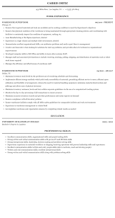 For a student samples & examples. Warehouse Supervisor Resume Sample Mintresume