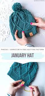 Ends of yarn can be woven directly into your knitting. Comfy Knitted Hats Free Patterns Knitting Patterns Free Hats Knitting Free Knitting
