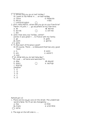 Check spelling or type a new query. Kumpulan Soal Bahasa Inggris Pertemuan 9 14 Food And Drink Cooking
