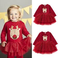 Buy Long Sleeve Baby Christmas Dress Cheap Online