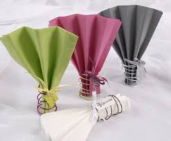 (6) retournez votre serviette coté verso. Les 5 Metres De Fil Laitonne Decoratif A Modeler Scrapbooking Mariage Pliage Serviette Mariage Deco Mariage Pas Cher