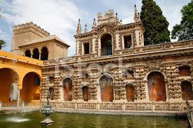 The real alcázar is situated near the seville cathedral and the general archive of the indies in one of andalusia's most emblematic areas. Real Alcazar Sevilla Stock Photos Freeimages Com