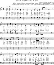 Hymn Study What A Friend We Have In Jesus Hymn Bible For Kids Homeschool Music