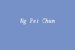 Woon wee yuen & partners. Ng Pei Chun Advocate And Solicitor In Petaling Jaya