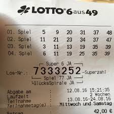 Wann ist annahmeschluss bei lotto am 8.2.2020 ? Wie Funktioniert Der Lottoschein Lotto 6 Aus 49