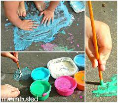 Homemade Sidewalk Paint Sidewalk Paint Craft Activities For Kids Homemade Sidewalk Paint