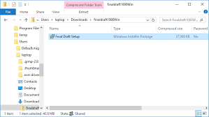 Be sure to check your junk mail filter in case the email is marked as spam by your email provider. Install Final Draft 10 Windows Final Draft