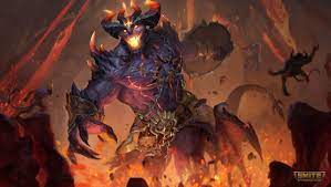 Infernal lord has over 290k hp and a variety of attacks: Smite