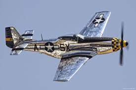P 51 Mustang Aircraft Wwii Fighter Planes Vintage Aircraft