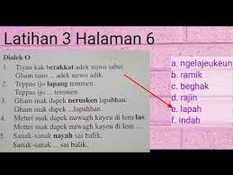 Rpp bahasa lampung kelas vii. Bahasa Lampung Kelas 6 Materi Padan Kata Youtube