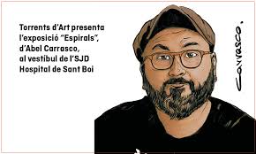 Torrents d'Art presenta “Espirals”, una exposició d'Abel Carrasco amb el  còmic com a eina per expressar la salut mental