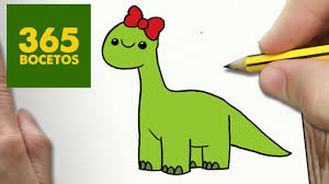 Como Dibujar Dinosaurio Kawaii Paso A Paso Dibujos Kawaii Faciles How To Draw A Dinosaur Youtube Los dibujos kawaii son aquellos que hacen algo tierno por ejemplo un dinosaurio todos sabemos que eran espantosos pero dime si no cambias de opinión cuando miras a este. como dibujar dinosaurio kawaii paso a paso dibujos kawaii faciles how to draw a dinosaur