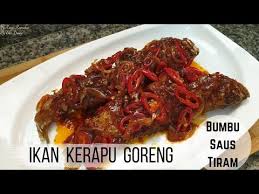 Kerapu adalah salah satu dari sekian banyaknya ikan laut yang dapat kita konsumsi. Cara Masak Ikan Kerapu Goreng Garing Saus Tiram Resep Ikan Kerapu Saus Tiram Hamour Fish Youtube