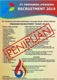 Pertamina (persero), yang memfokuskan diri pada pengembangan sumber daya manusia melalui jasa pelatihan, konsultasi, dan manajemen human capital sebagai solusi. Pertamina A Twitter Sobat Kami Informasikan Bahwa Saat Ini Pt Pertamina Persero Blm Membuka Lowongan Pekerjaan Semuaa Info Resmi Recruitment Kami Hanya Di Https T Co 62icg8ig9h Sobat Bisa Cek Secara Berkala Ya Untuk