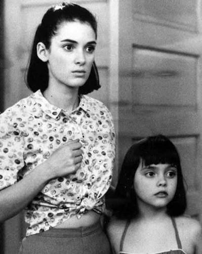 Winona Ryder and Christina Ricci (1990)