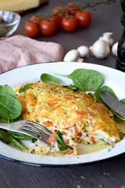 The Best Keto Cheese Crusted Omelet Recipe Diet Doctor Recipe Diet Doctor Recipes Omelets Recipe Keto Cheese