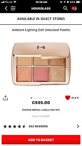 The upside to this year's palette (in a way) is that the included shades are new rather than repeated from the permanent range. Hourglass Ambient Lighting Edit Unlocked Palette Back In Stock Sephora