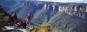 Hiking in Blue Mountains, Australia Photo
