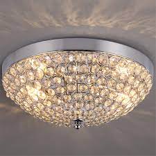 Ultra thin led ceiling lamp led modern panel light 72w 36w 24w 18w 12w 220v bedroom kitchen surface mount flush panel light. Crystal Ceiling Light Fixture Flush Mount Ceiling Lamp Crystal Chandelier Lighting For Living Room Hallway Kitchen Home Walmart Com Walmart Com