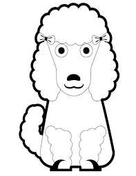 Download this running horse printable to entertain your child. Big Poodles Coloring Pages Learny Kids