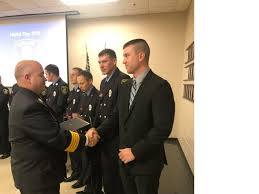 Today our very own Officer John Eshleman was recognized by the Gates Fire  District for his efforts in saving a life. On October 26th, 2017 Officer  Eshleman responded to a house fire
