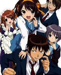 The Melancholy Of Haruhi Suzumiya Suzumiya Haruhi No Yuuutsu Anime Melancholy Anime Movies