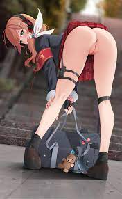 Bending over in public : rhentai